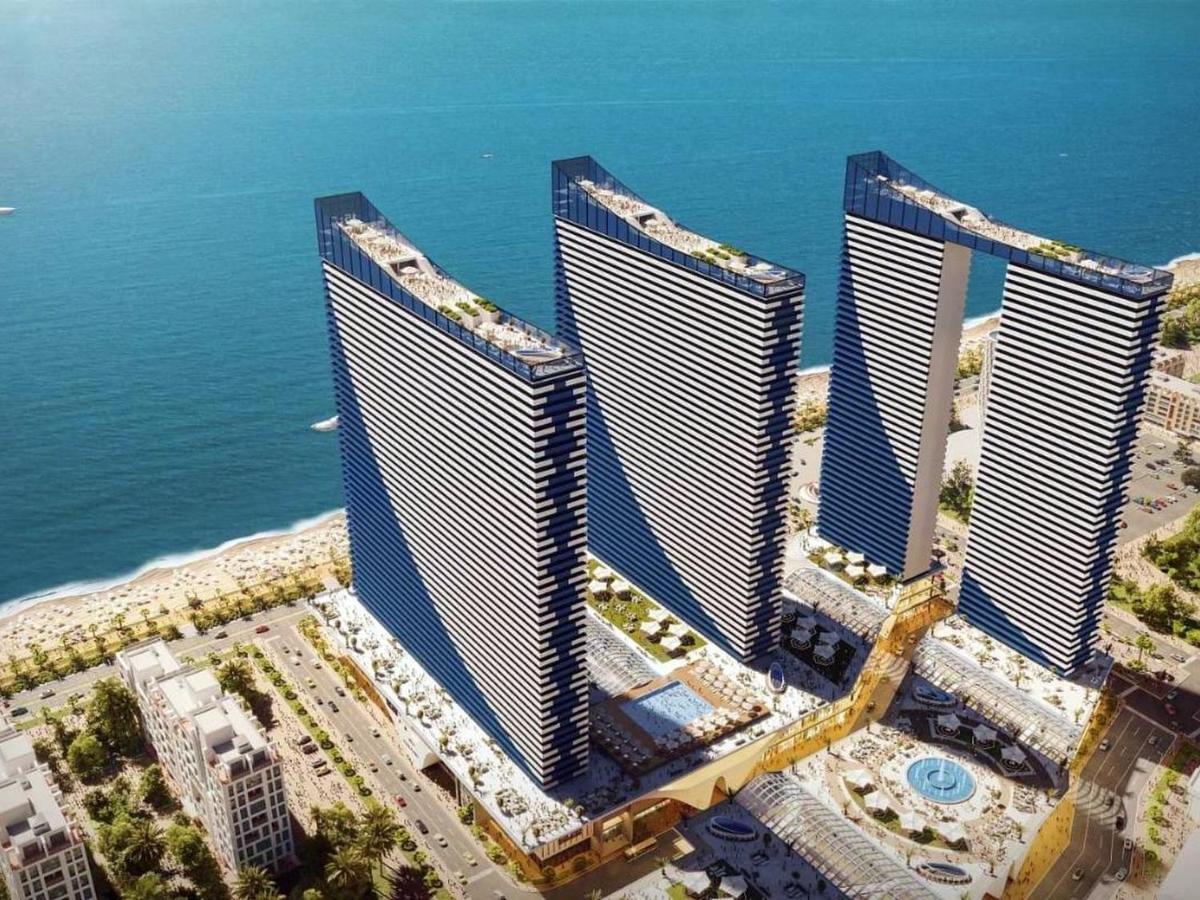 Batumi Aparthotel Orbi Twin Skyscraper ภายนอก รูปภาพ